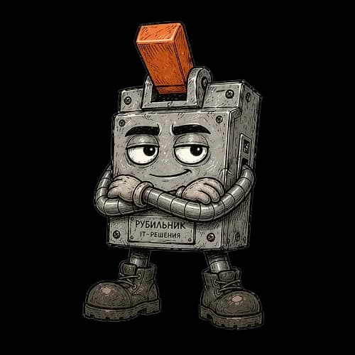 Маскот IT Рубильник