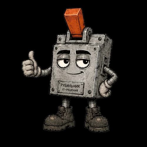 Маскот IT Рубильник - готово